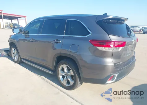 2017 Toyota Highlander Limited/Ltd Platinum from USA, damaged, VIN 5TDYZRFH1HS227054